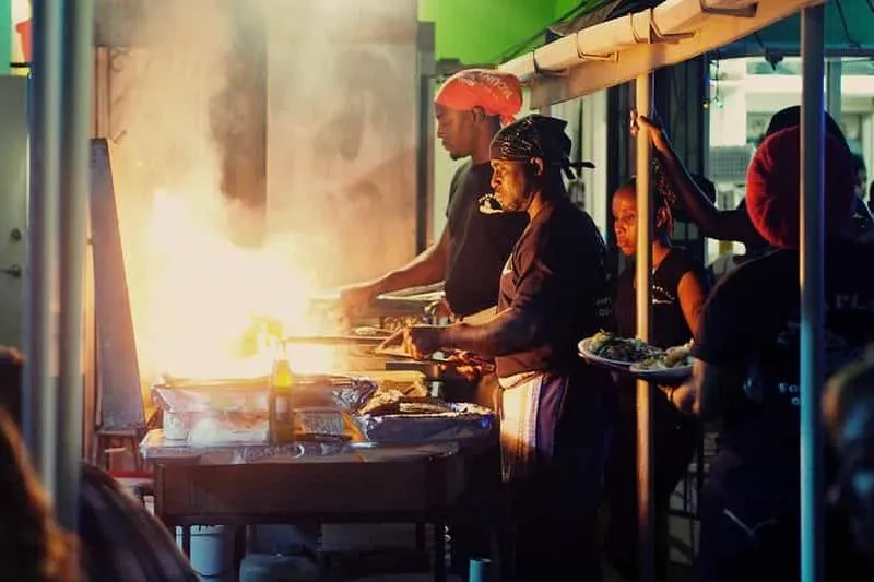 Bridgetown: Oistins booking with drink and return transfer