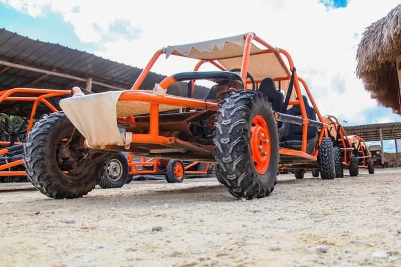 Buggy, Cave and Flintstones Adventure in Bavaro - experience in Punta Cana, Dominican Republic