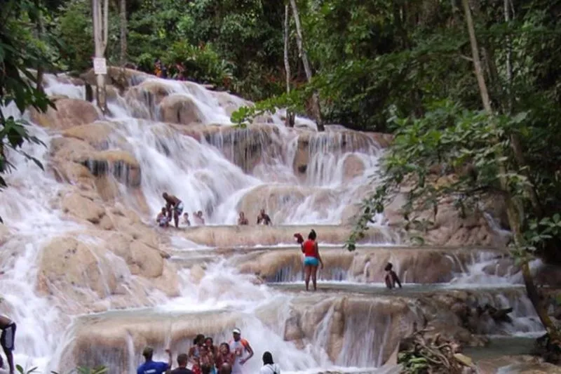 Excursion to Dunn's River Falls and Blue Hole from Ocho Rios