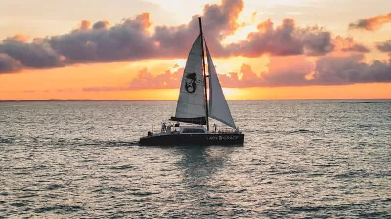 Grace Bay: Lady Grace Luxury Sunset Catamaran Tour - experience in Turks and Caicos Islands