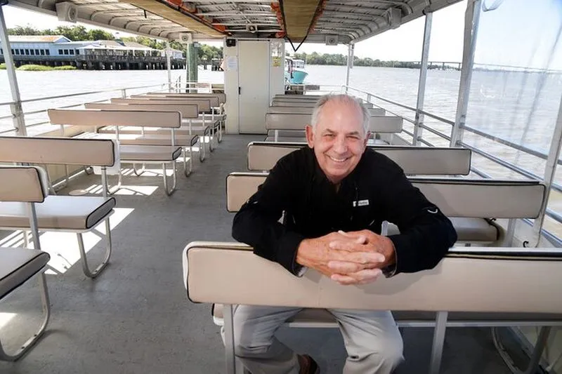 Guided tour of downtown Nassau.
