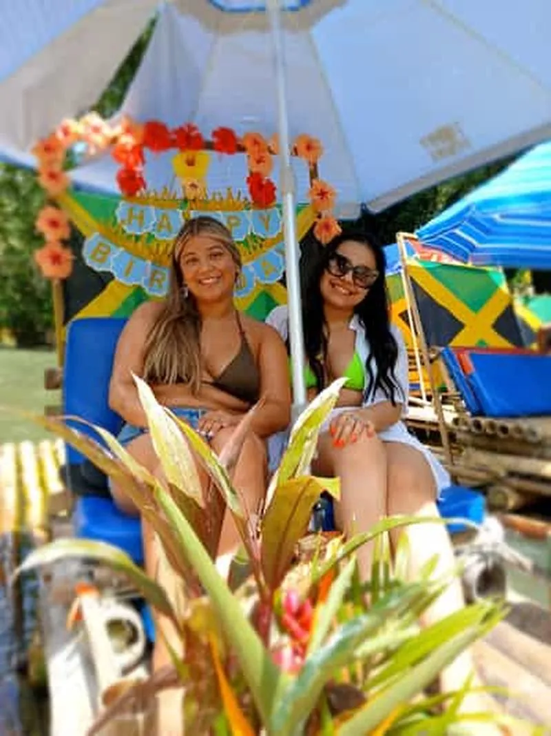 Jamaica Bamboo Rafting Experience with Limestone Massage