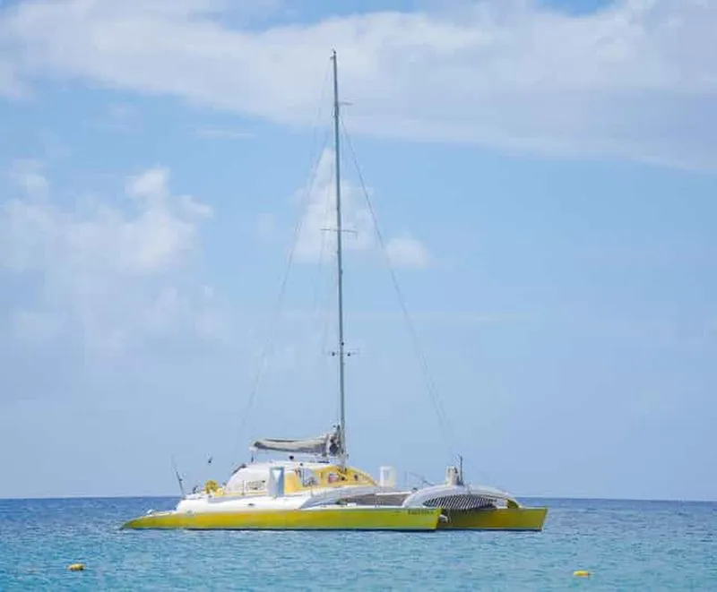 Kitts 4 heures de voile et de plongée avec masque et tuba avec open bar et déjeuner - experience in Saint-Christophe-et-Niévès