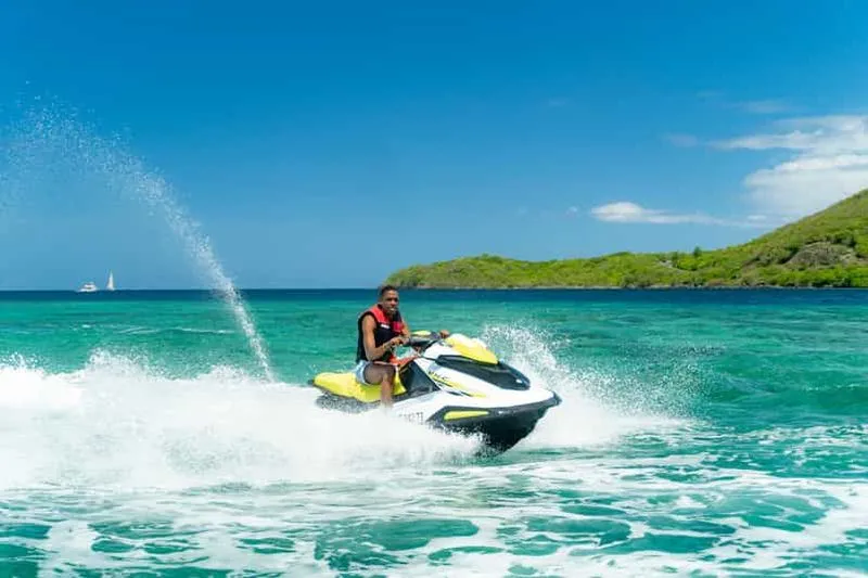 Martinique: 45-minute Jet-Ski tour in the Marin Bays