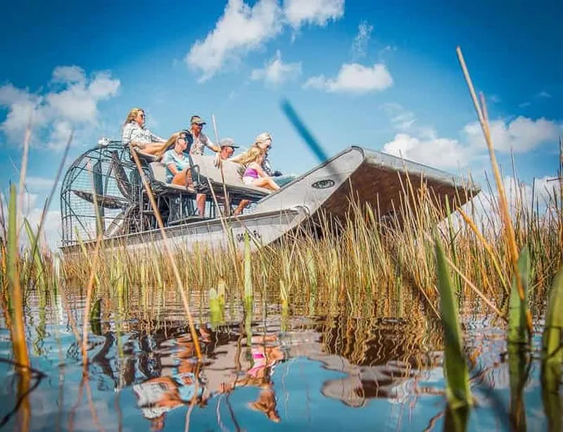 Miami: Everglades National Park Airboat Tour and Wildlife Show