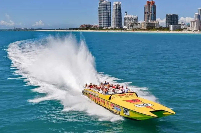 Miami: Speedboat Sightseeing Tour