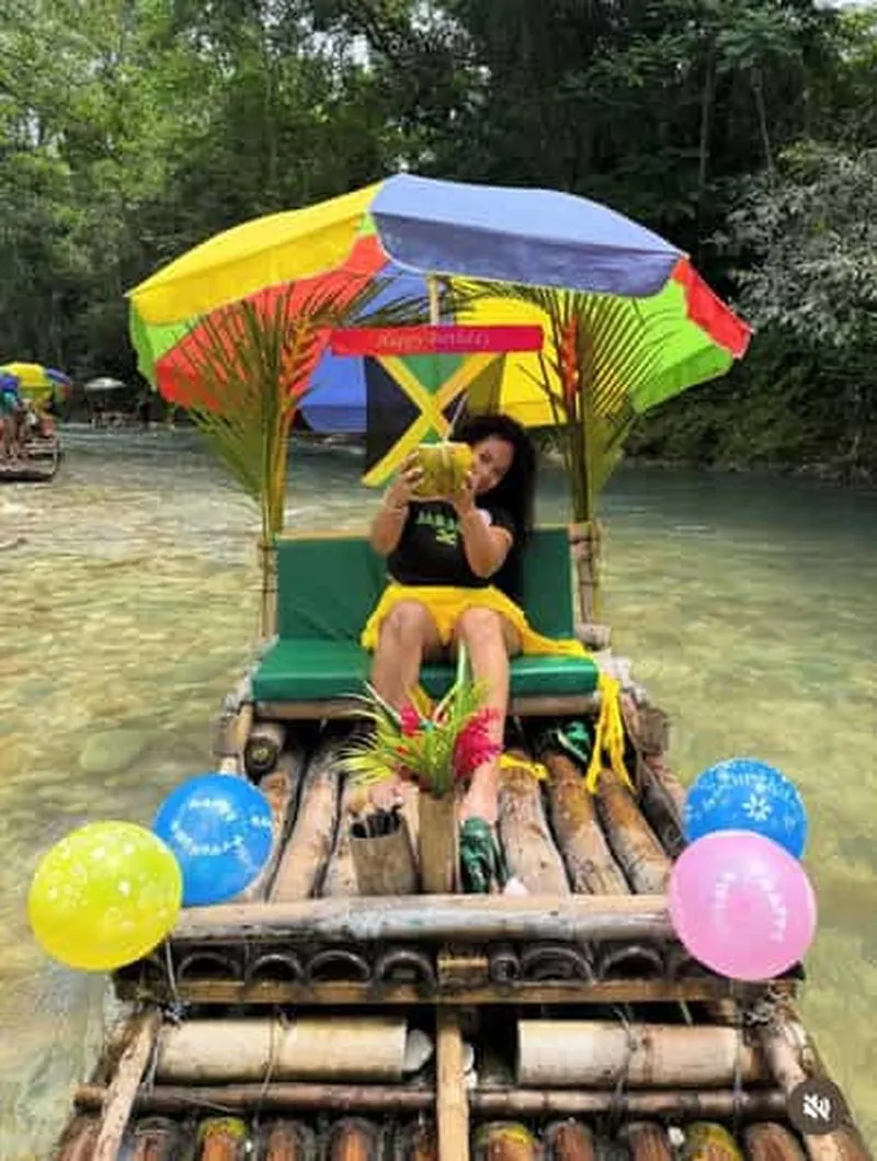 Montego Bay: River Rafting and Limestone Foot Massage