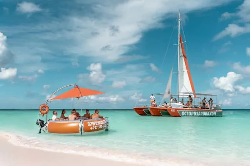 Noord: Sailing Afternoon with Snorkeling and Open Bar - experience in Aruba