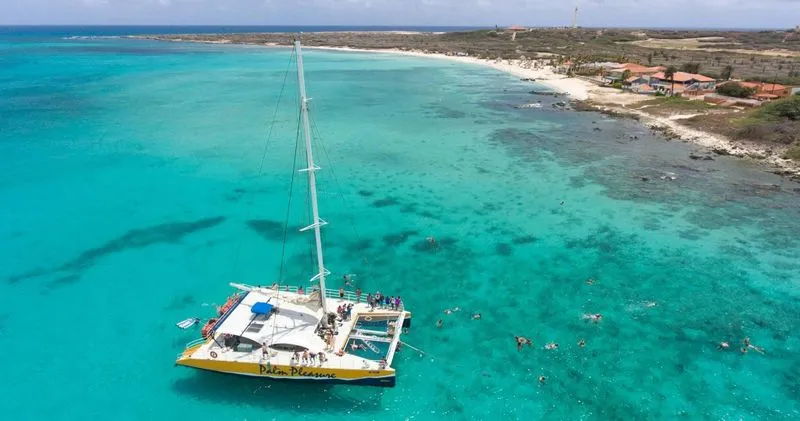 Palm Pleasure Catamaran Snorkeling Adventure - experience in Aruba