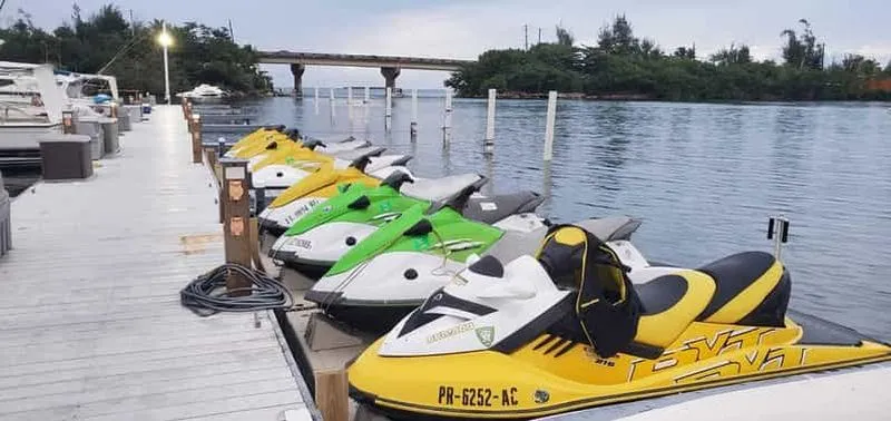 Puerto Rico: Guided East Coast Jet Ski Tour to Isla Verde - experience in Puerto Rico