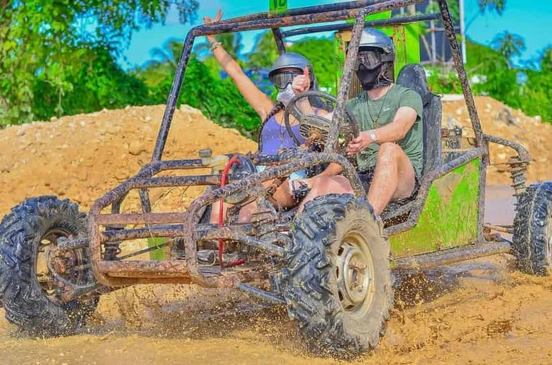 Quad and 4x4 buggy excursion in Punta Cana with water cave - experience in Punta Cana, Dominican Republic