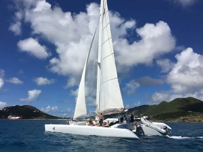 St. Maarten: Trimaran Cruise, Snorkeling and Lunch - experience in Sint Maarten (Dutch side)