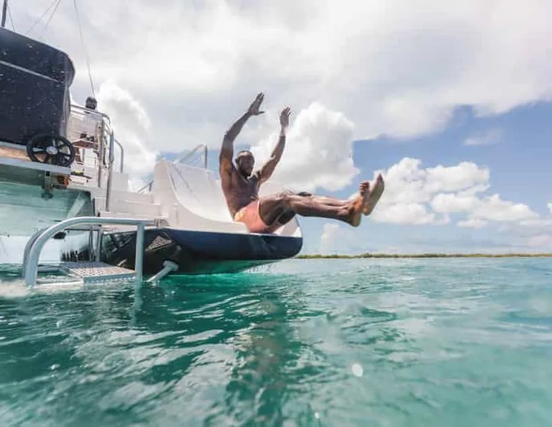 Turks & Caicos: Grace Bay Catamaran Snorkel & Sail Adventure - experience in Turks and Caicos Islands