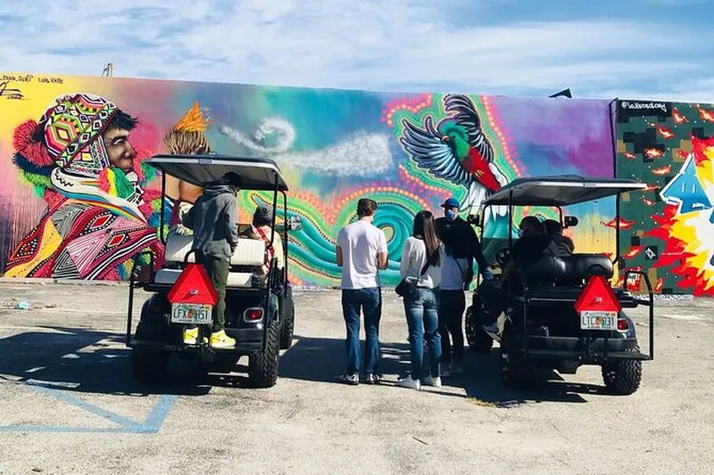 Wynwood Graffiti Golf Cart Small Group Tour
