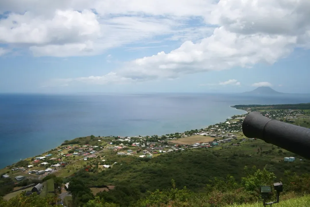 St. Kitts & Nevis - scenic view 2 of the Caribbean island