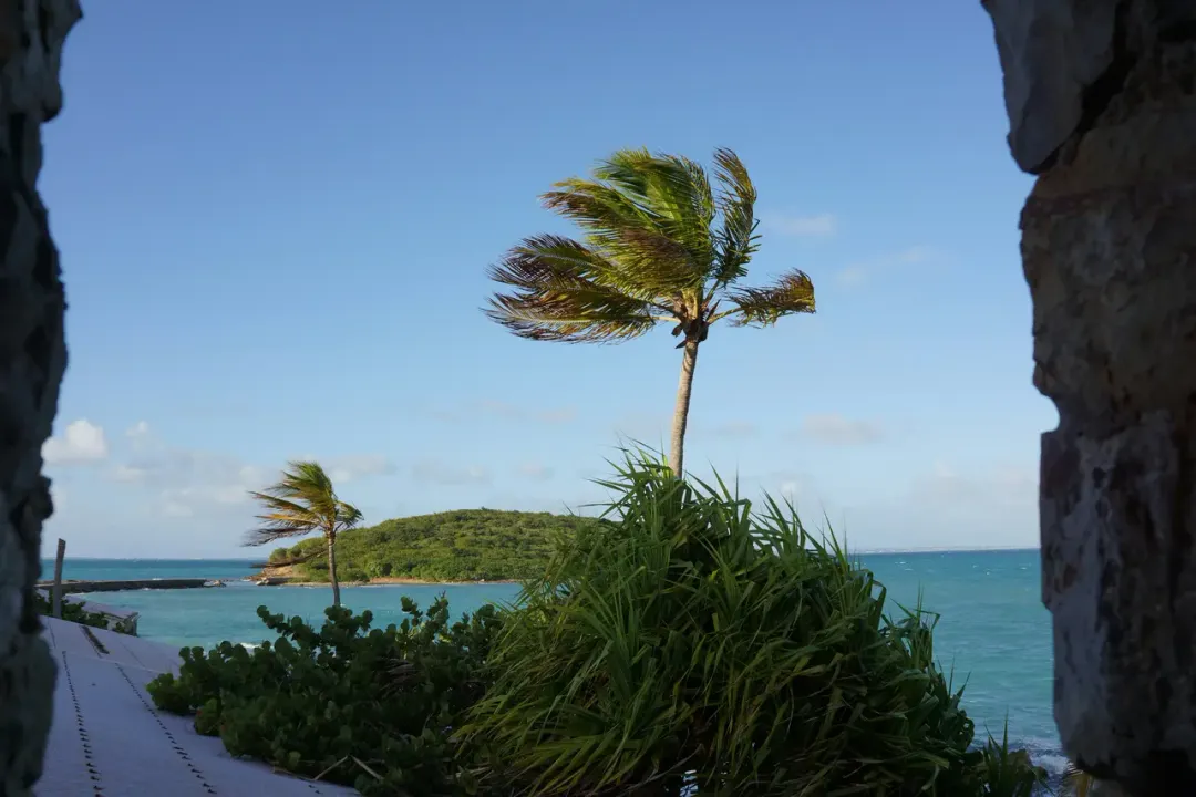 St. Martin (French side) - scenic view 4 of the Caribbean island