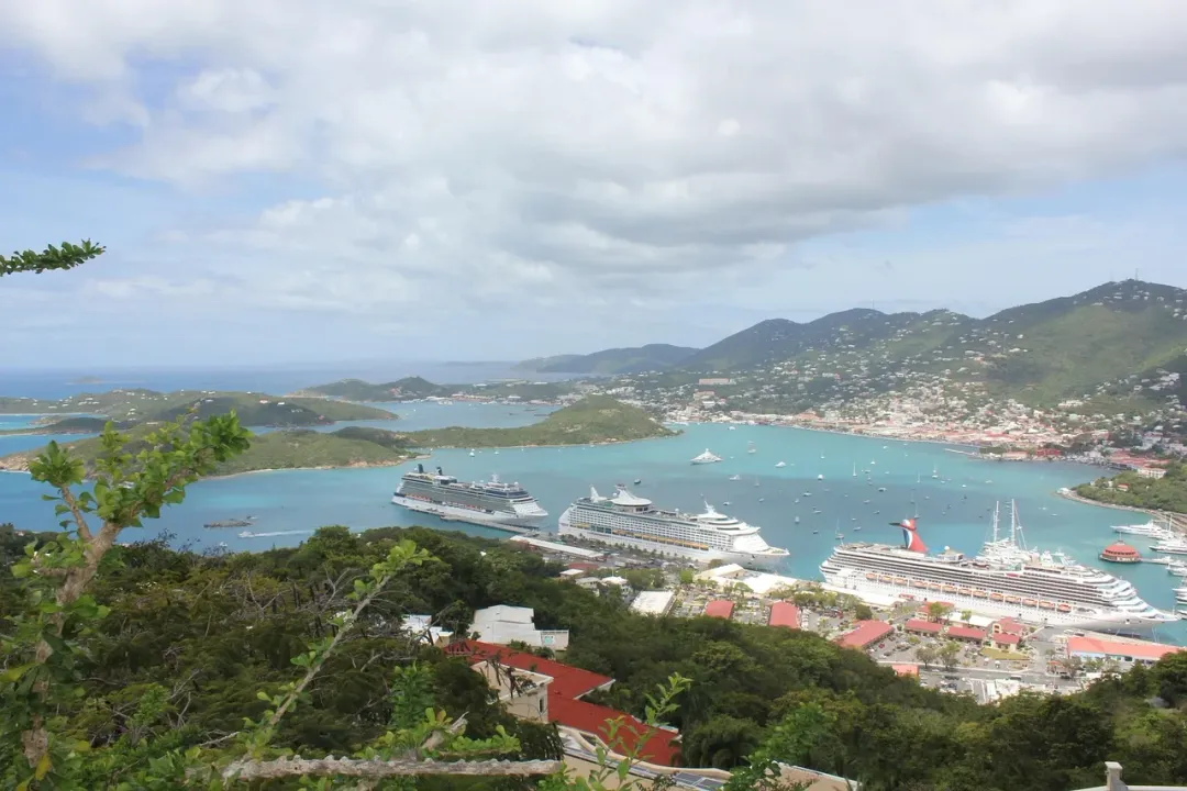 St. Thomas - scenic view 1 of the Caribbean island
