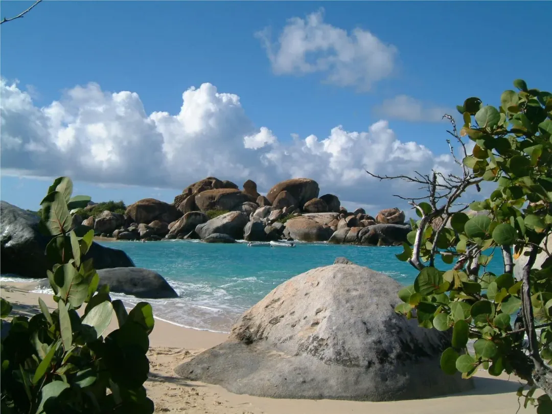 Virgin Gorda - scenic view 2 of the Caribbean island
