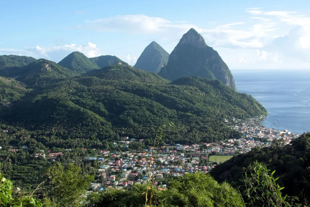 St. Lucia - romantic Caribbean honeymoon destination